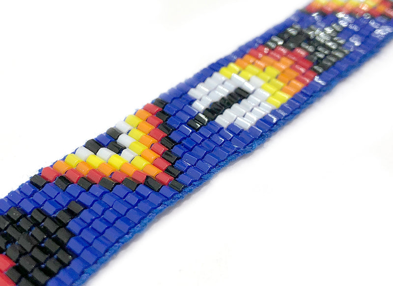 Feather Lanyard (Dark Blue)