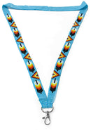 Feather Lanyard (Teal)