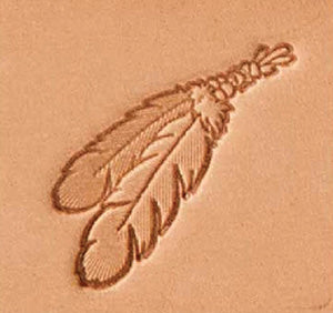 Leather Stamp (Feathers)
