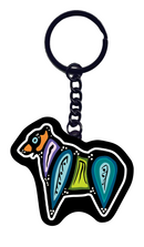 Metal Keychain - Bear (Available April 1st)