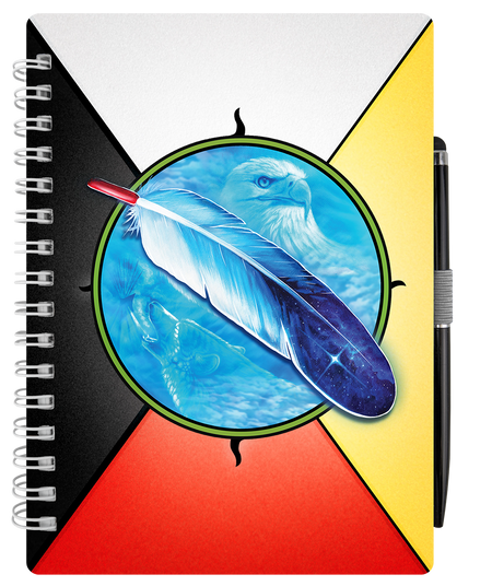 Notebook With Pen (4 Colour)