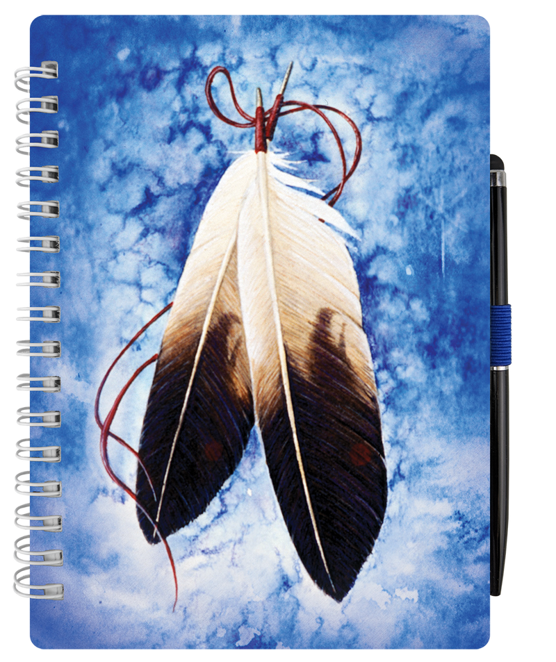 Notebook With Pen (Feather)