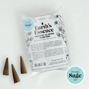 Earths Essence Incense Cones (Sage)