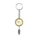1.25" Tan Dream Catcher Keychain