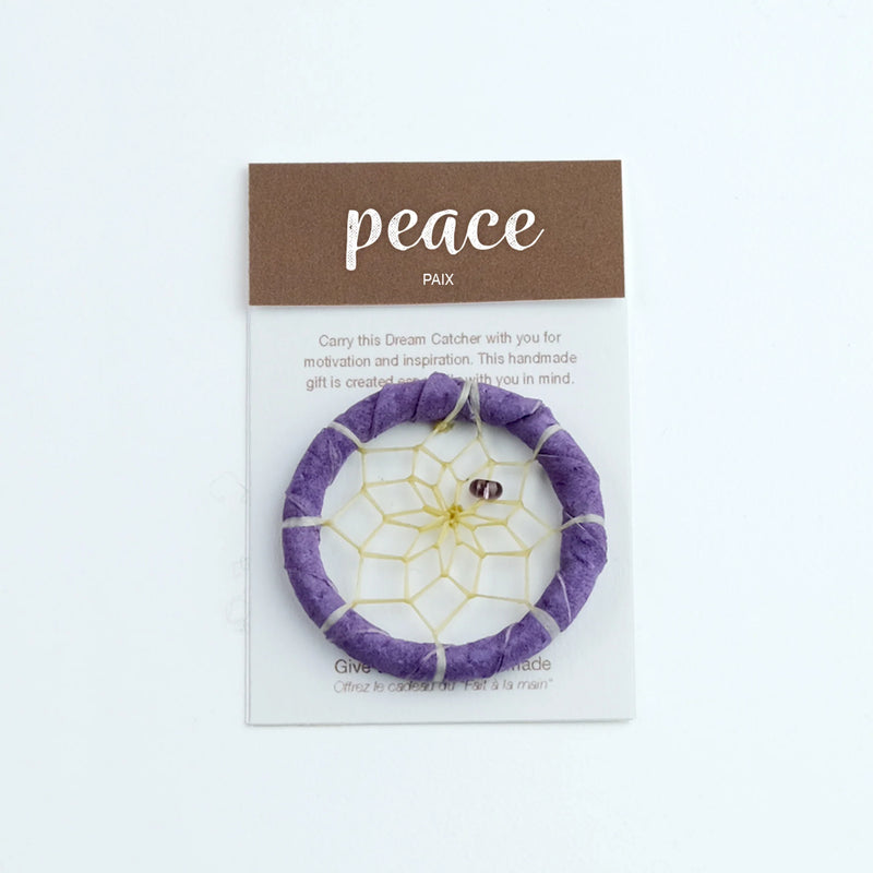 Inspirational Pocket Dream Catcher (Peace)