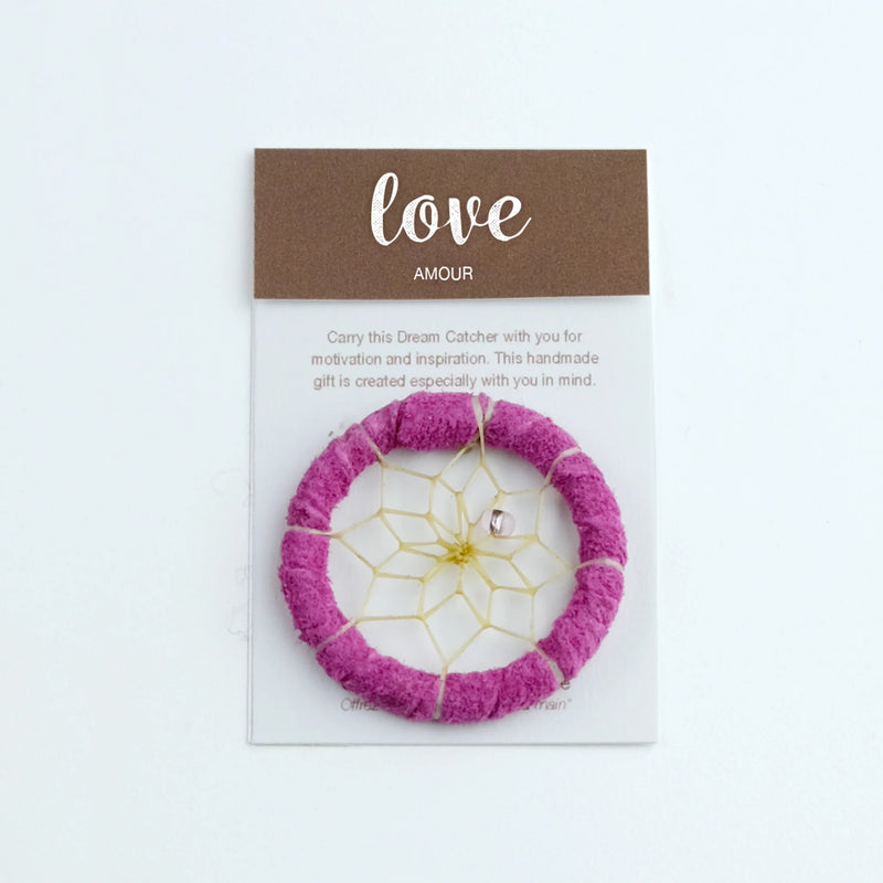Inspirational Pocket Dream Catcher (Love)