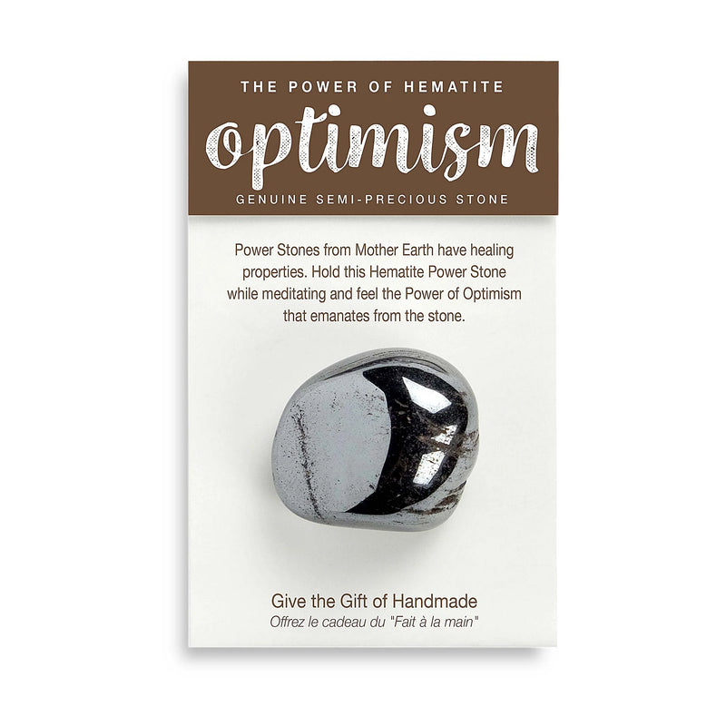 Hematite for Optimism Power Stone