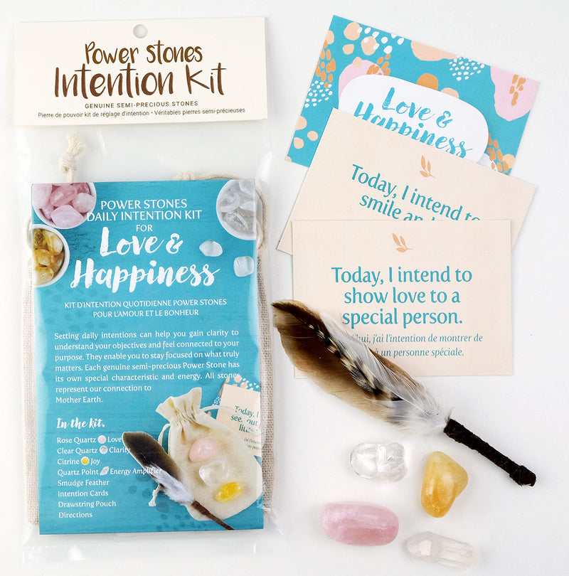 Power Stones Intention Kit - Love & Happiness