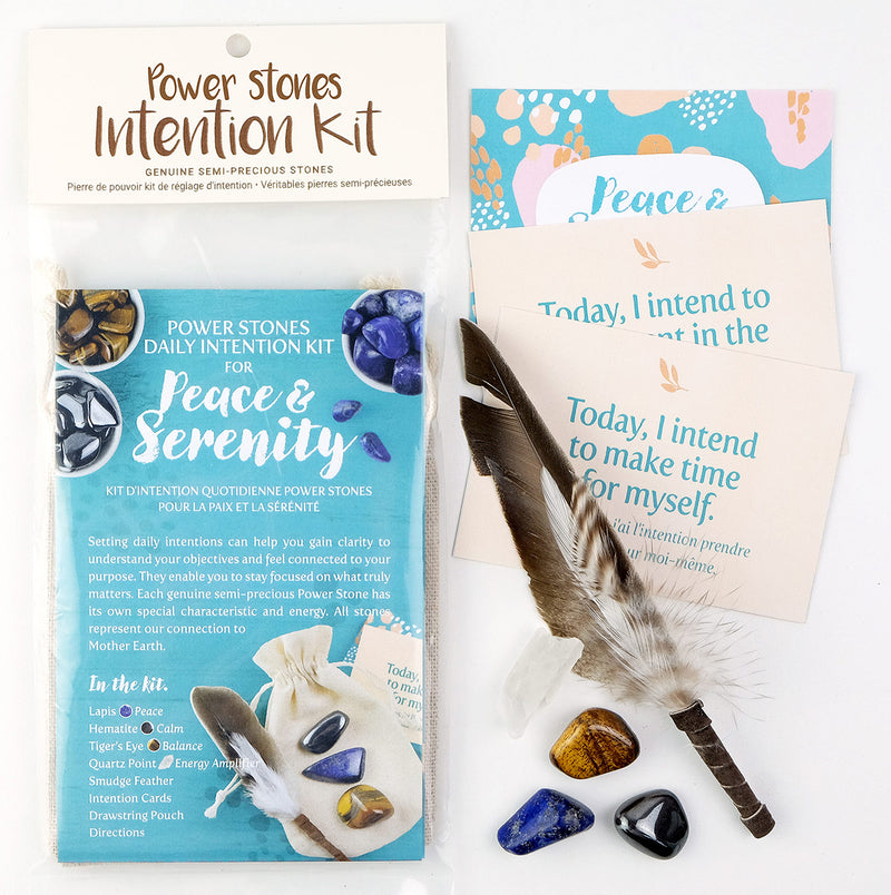 Power Stones Intention Kit - Peace & Serenity