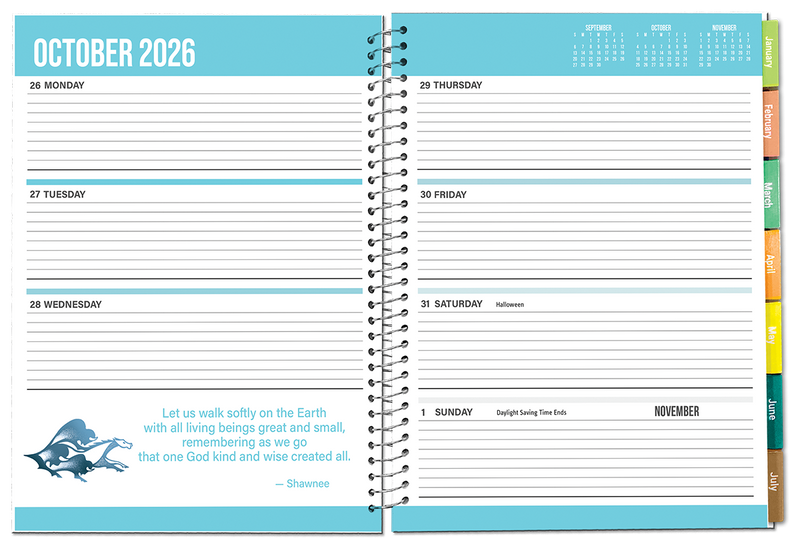 2026 Monthly/Weekly Planner (Available August 30th)