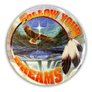 Round Button (Follow Your Dreams)