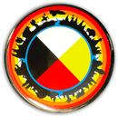 Round Button (4 Colours -  Silhouette)