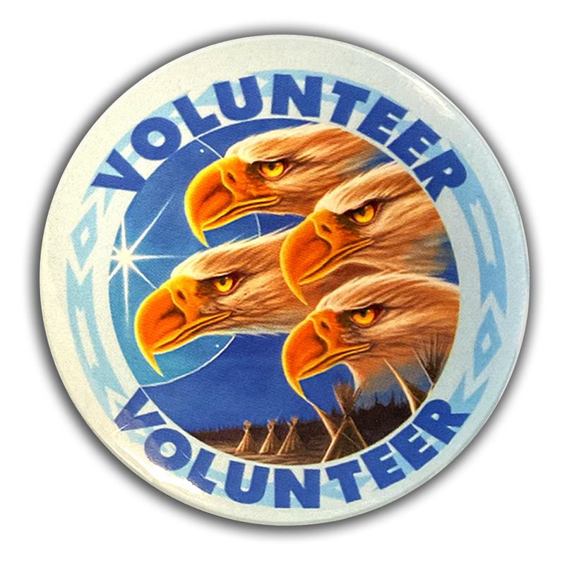 Round Button (Volunteer)