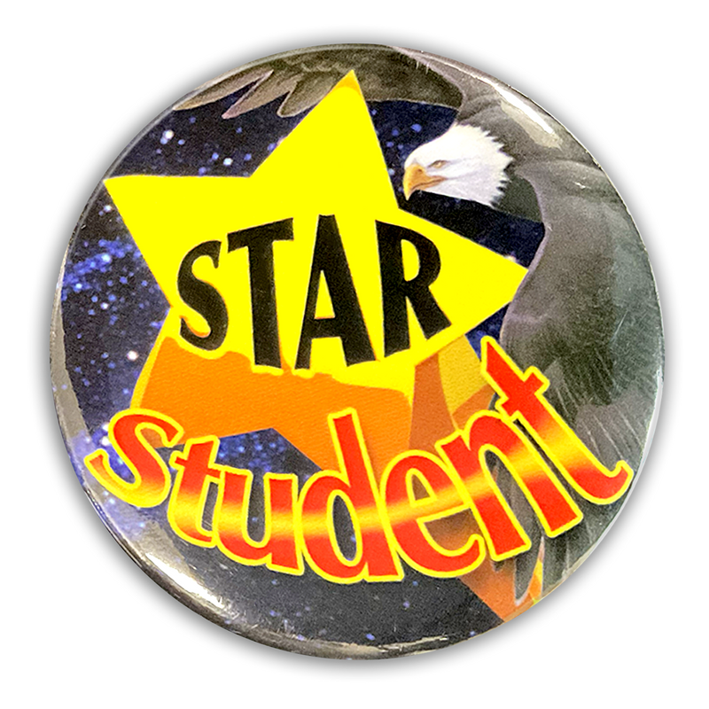 Round Button (Star Student)