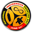 Round Button (National Indigenous Peoples Day)