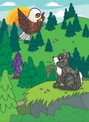 48 Piece Puzzle (Eagle/Wolf) (ETA Summer 2026)