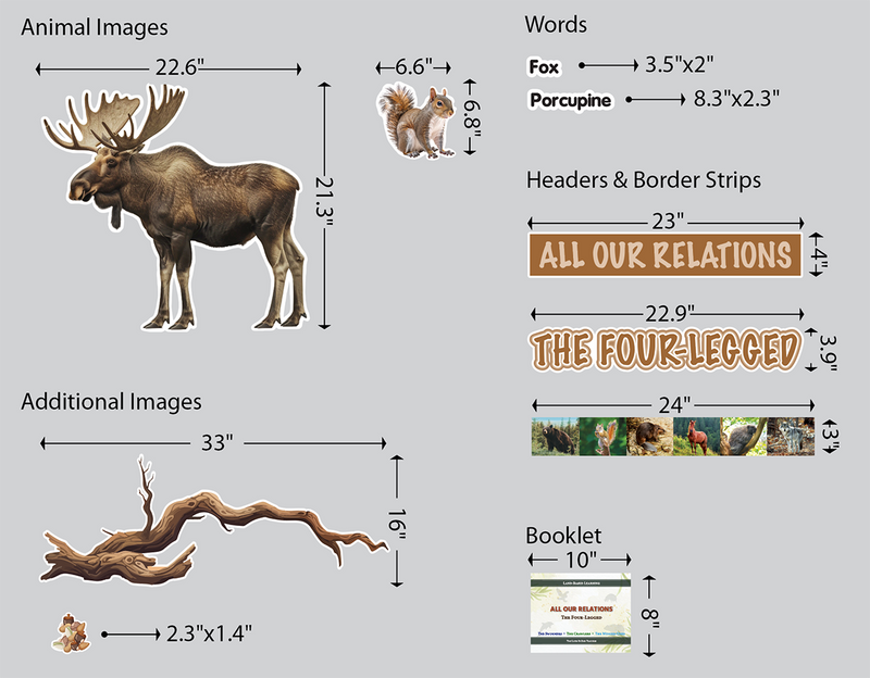 All Our Relations-The Four-Legged Bulletin Board Set (ETA August 30)