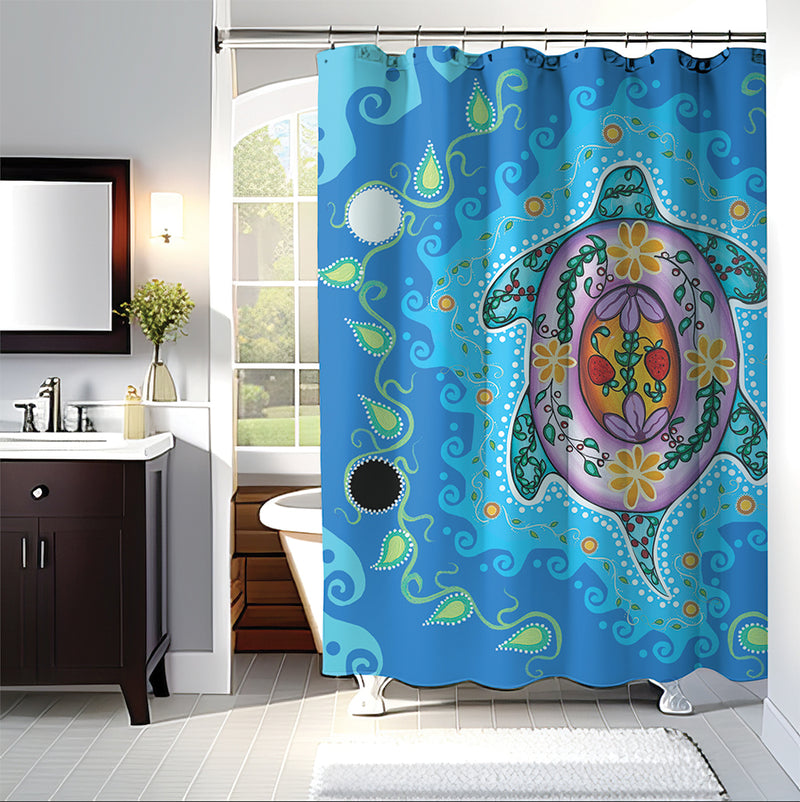 Shower Curtain - Turtle