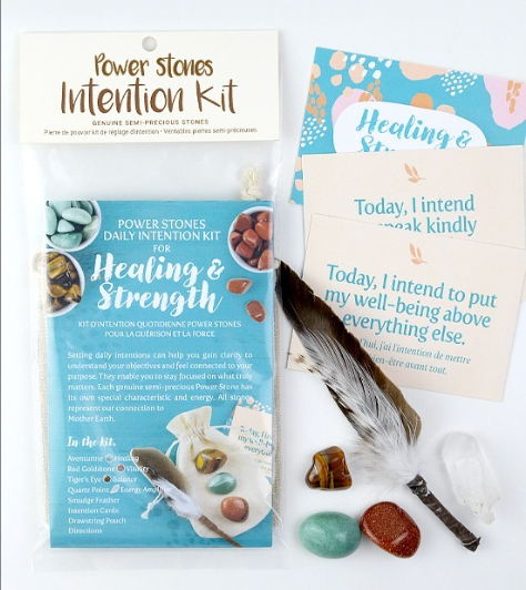 Power Stones Intention Kit for Healing and Strength