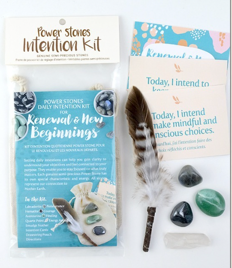 Power Stones Intention Kit for Renewal and New Beginnings