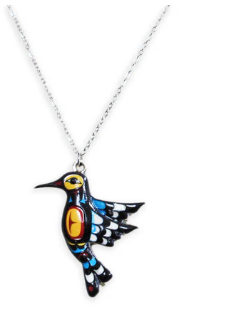 Hummingbird Charm Necklace