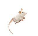Mini White Mouse (Finger Puppet)