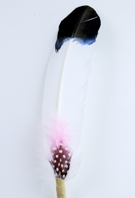 Large Smudging Feather (Light Pink/Love)