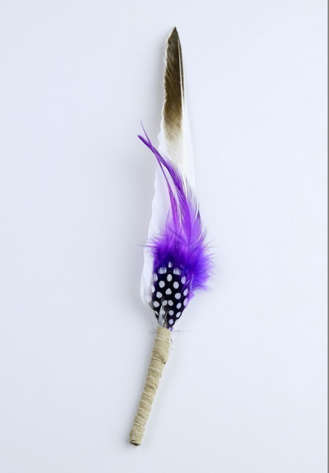 Screenshot Feather Medium Smudging Feather (Purple/Acceptance)