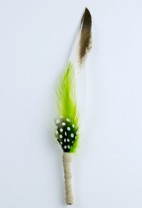 Medium Smudging Feather (Green/Harmony)