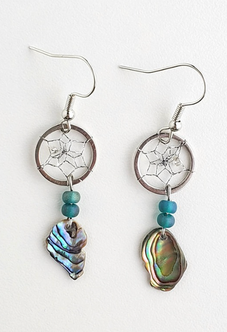 Dream Catcher Earring (Free Form)