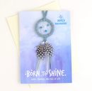 Birthstone March Greeting Card