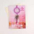 Birthstone October Greeting Card