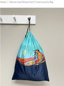 Maxine Noel Mother Earth Travel Laundry Bag