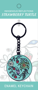 Metal Keychain - Turtle (Available April 1st)