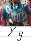 Manuscript Alphabet Line