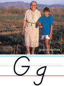 Manuscript Alphabet Line