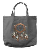 Embroidered Tote Bag (Dreamcatcher)