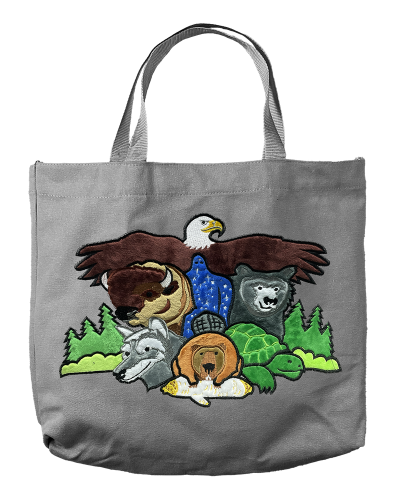 Embroidered Tote Bag (Seven Teachings)