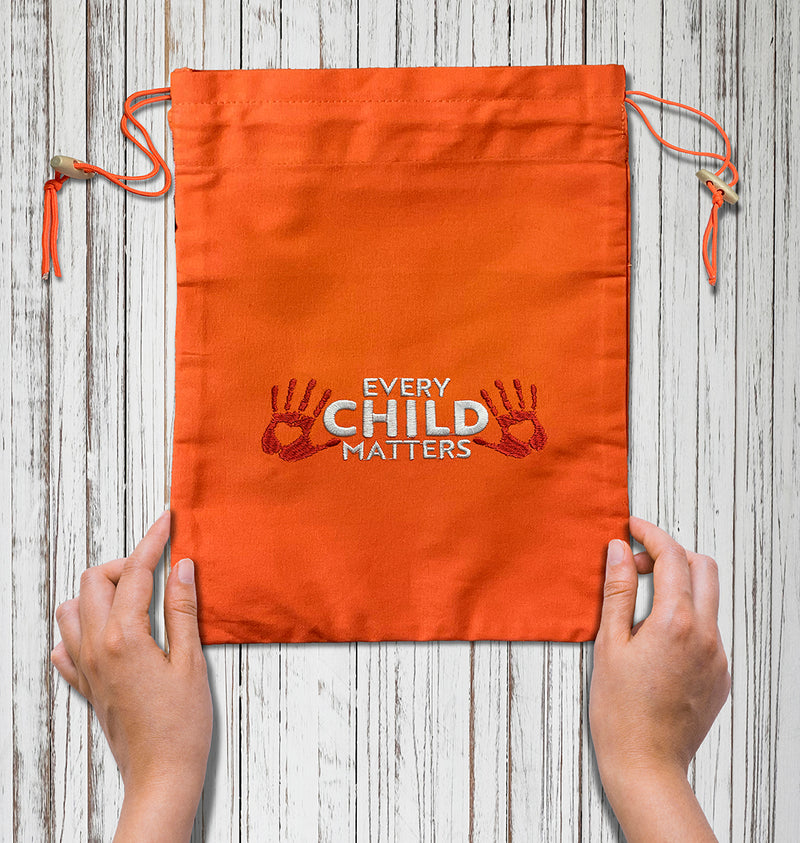 Small Embroidered Tote Bag (Every Child Matters)