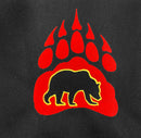 Embroidered Tote Bag (Bear Paw)