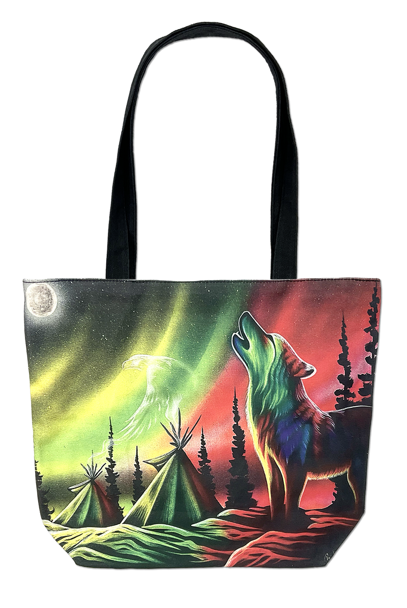 Printed Tote Bag (Howl at the Moon)