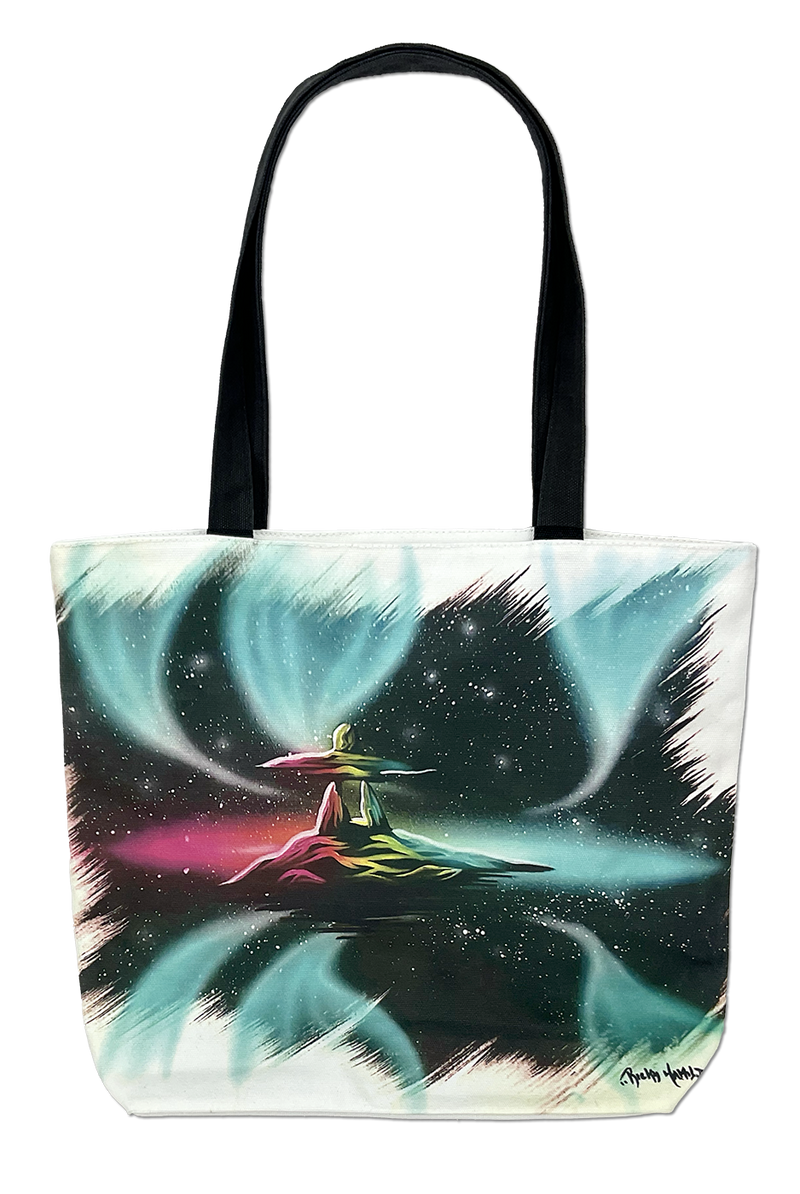 Printed Tote Bag (Inukshuk)