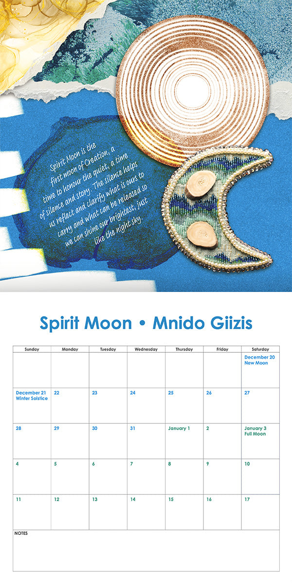 2026 12-Month 13 Moons of Creation Wall Calendar (Available November 30th)