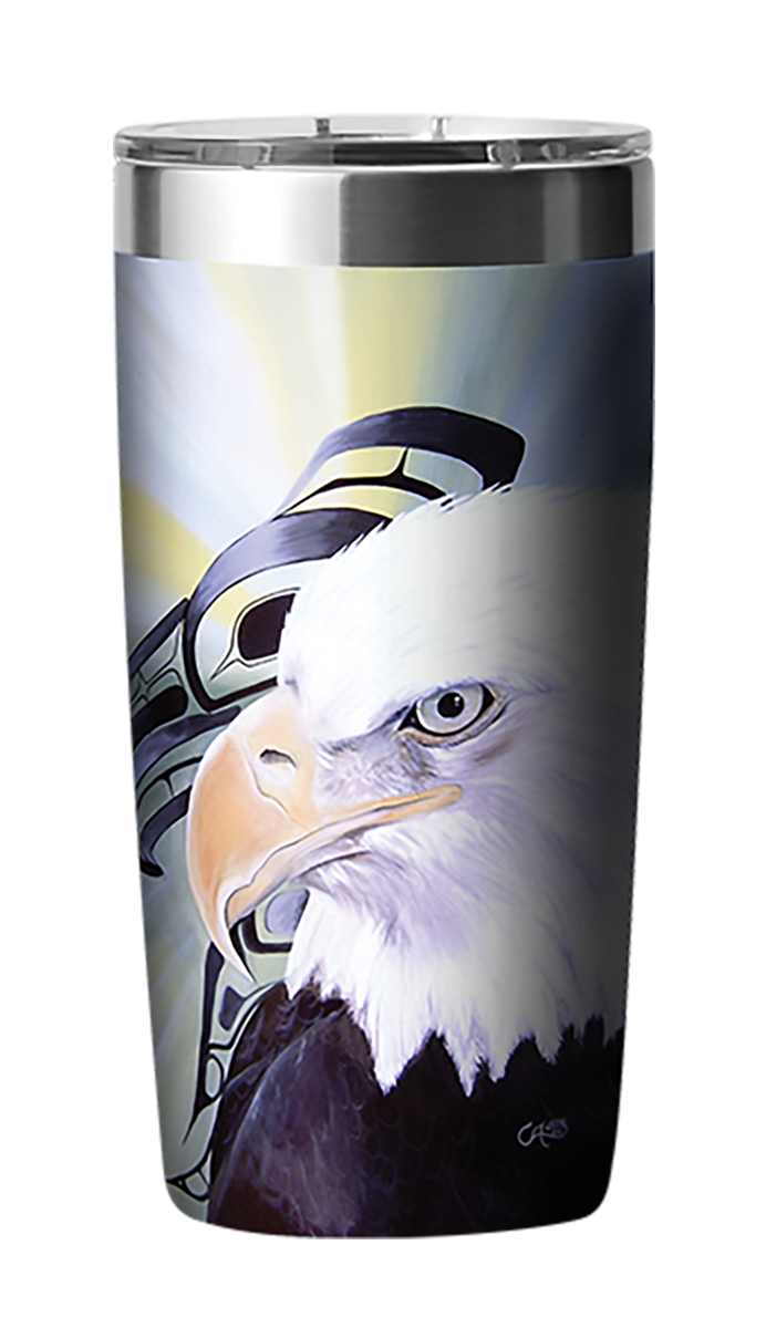 Stainless Steel Travel Mug - Eagle