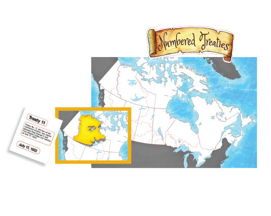 Numbered Treaties Teaching Map