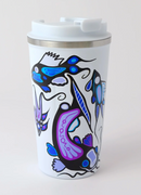 Stainless Steel Travel Mug (Grand River Evening)