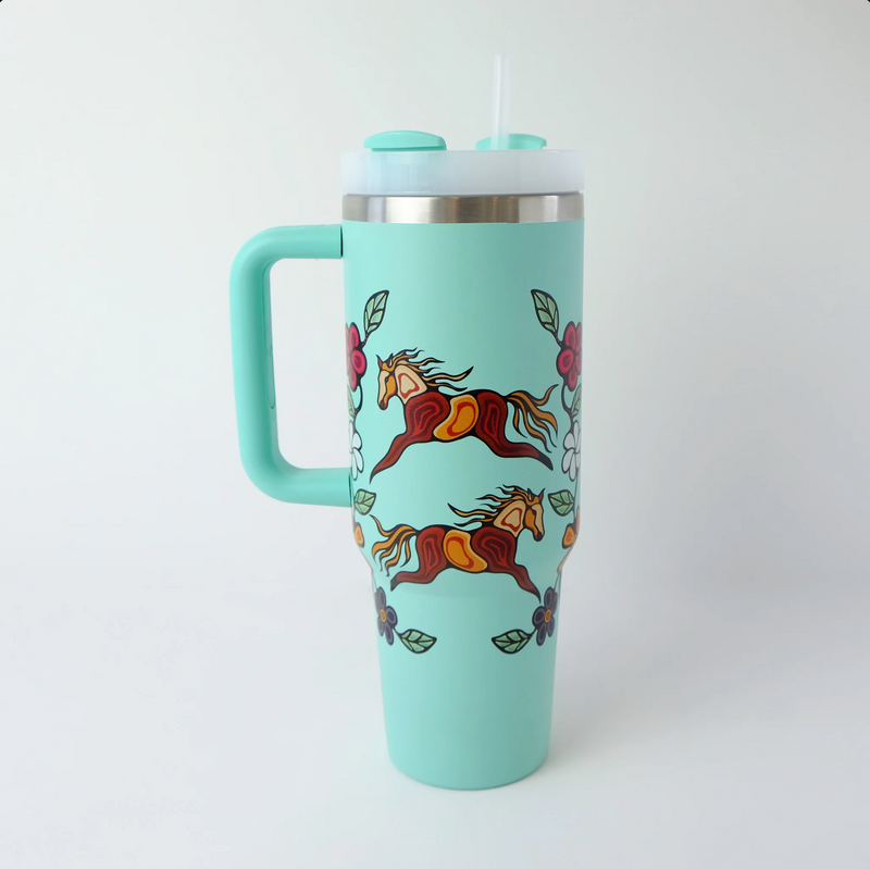 40oz Travel Tumblers (Horses)(Available July 30th)