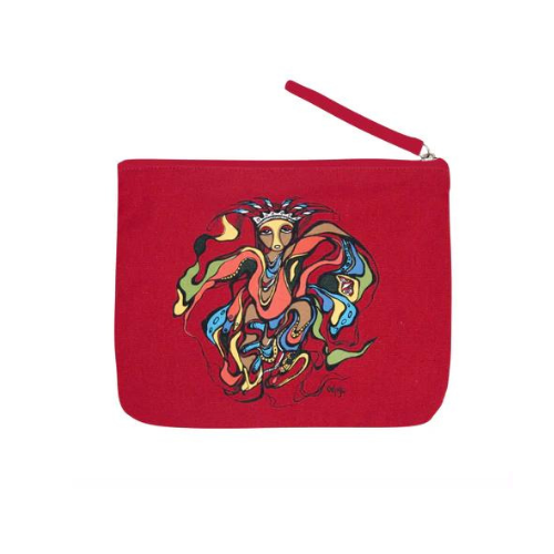 Eco Zip Pouch (Powwow/Red)