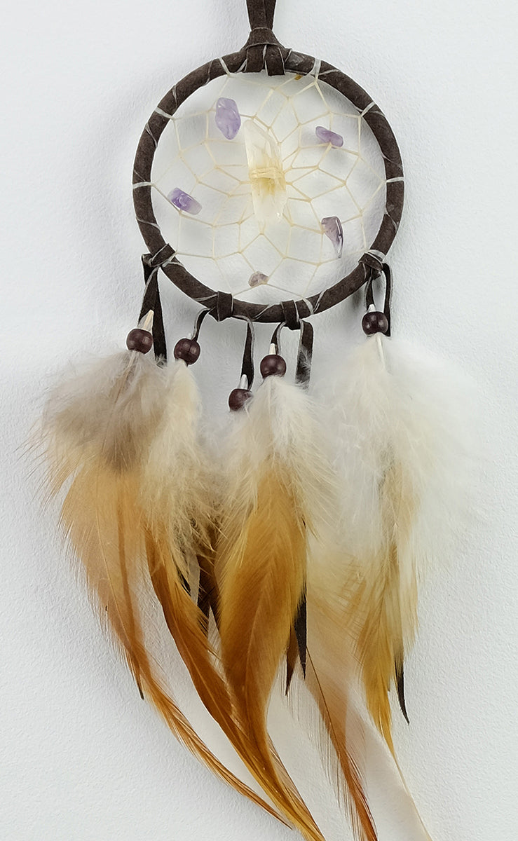 2.5" Vision Seeker Dreamcatcher (Dark Brown)