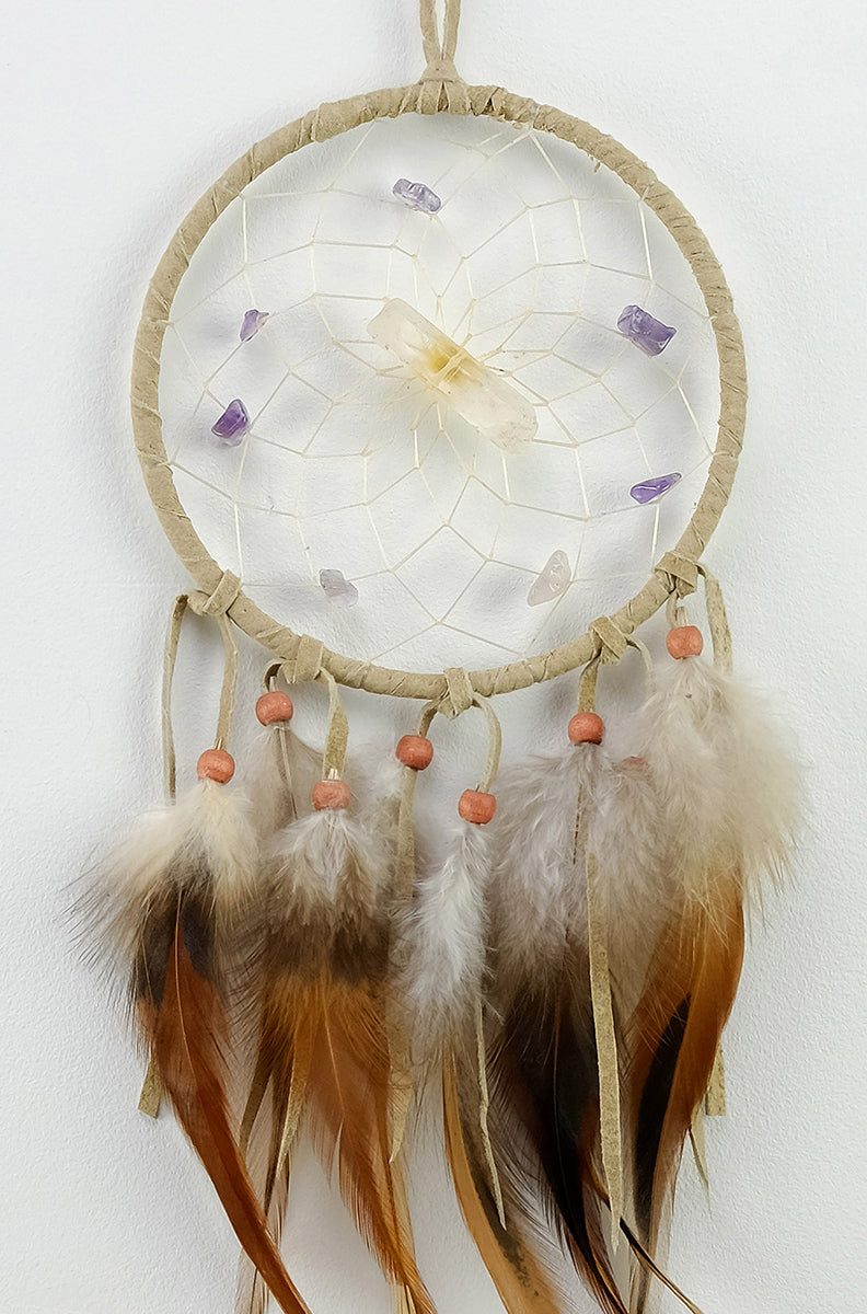 4" Vision Seeker Dreamcatcher (Tan)